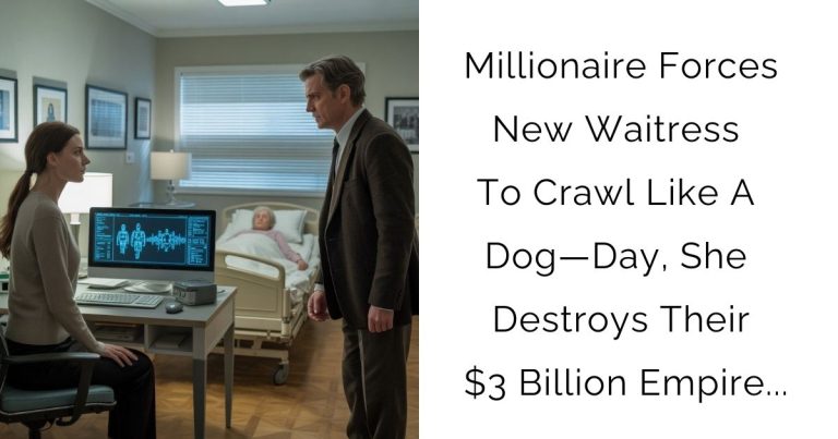 Millionaire Forces New Waitress To Crawl Like A Dog—Day, She Destroys Their $3 Billion Empire…