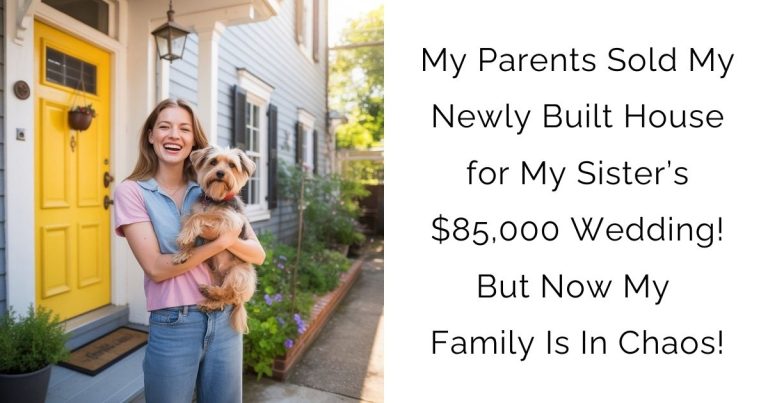 My Parents Sold My Newly Built House for My Sister’s $85,000 Wedding! But Now My Family Is In Chaos!