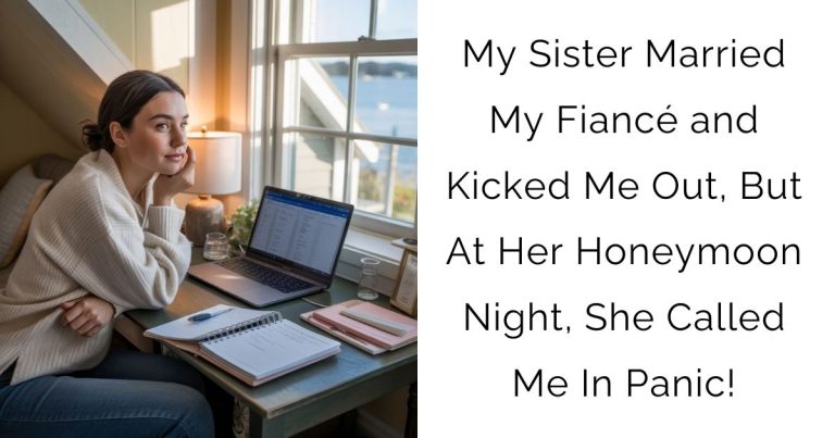 My Sister Married My Fiancé and Kicked Me Out, But At Her Honeymoon Night, She Called Me In Panic!
