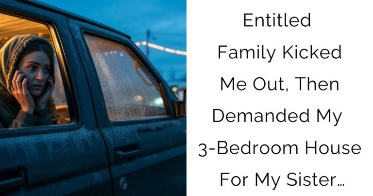 Entitled Family Kicked Me Out, Then Demanded My 3-Bedroom House For My Sister…