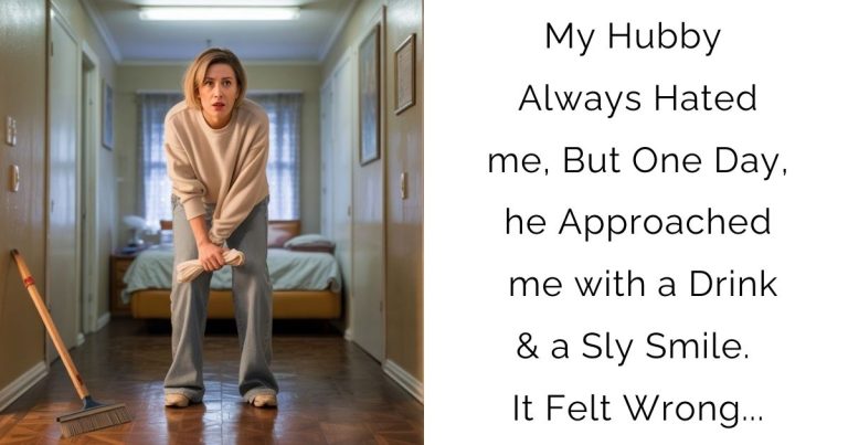 My Hubby Always Hated me, But One Day, he Approached me with a Drink & a Sly Smile. It Felt Wrong…
