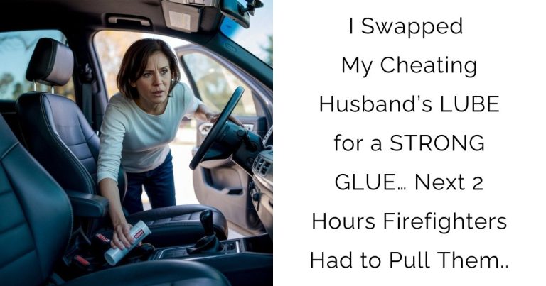 I Swapped My Cheating Husband’s LUBE for a STRONG GLUE… Next 2 Hours Firefighters Had to Pull Them..