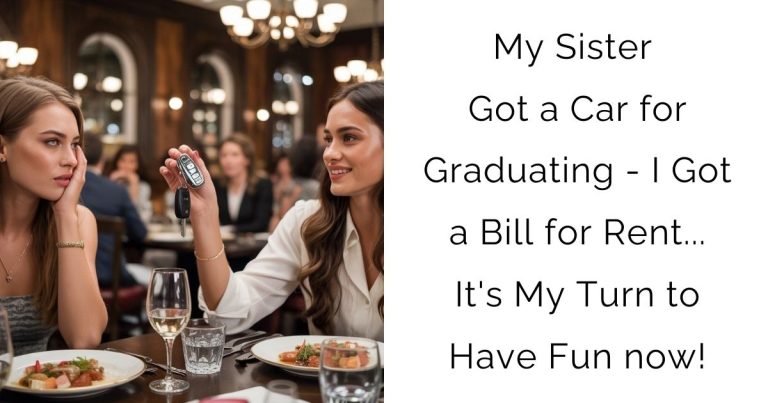My Sister Got a Car for Graduating – I Got a Bill for Rent… It’s My Turn to Have Fun now!
