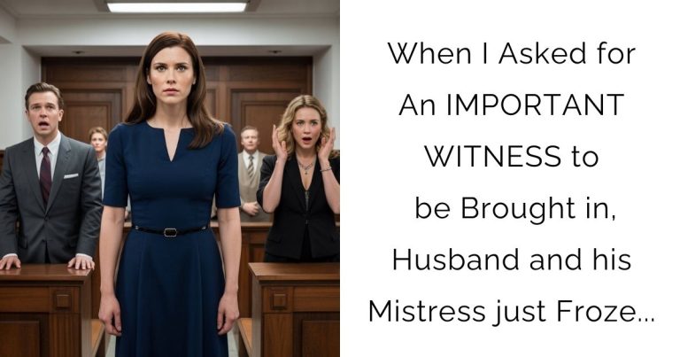 When I Asked for An IMPORTANT WITNESS to be Brought in, Husband and his Mistress just Froze…
