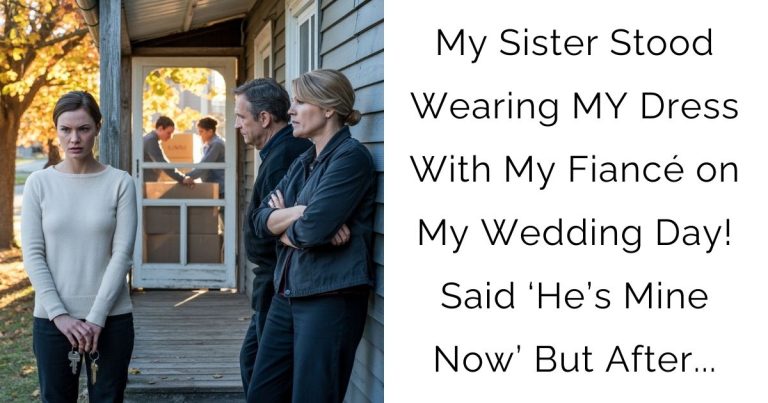 My Sister Stood Wearing MY Dress With My Fiancé on My Wedding Day! Said ‘He’s Mine Now’ But After…