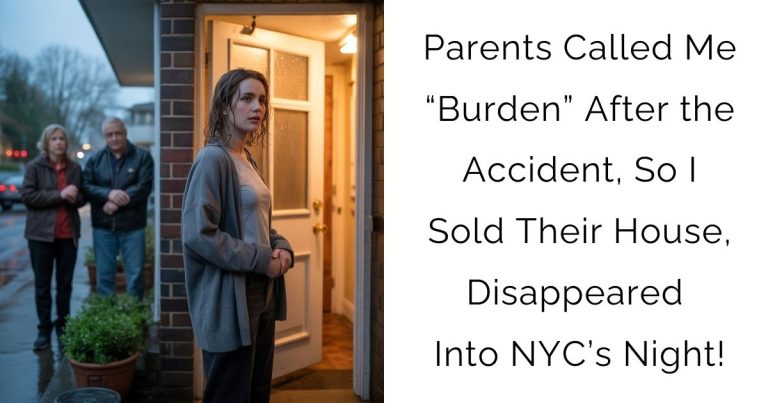 Parents Called Me “Burden” After the Accident, So I Sold Their House, Disappeared Into NYC’s Night!