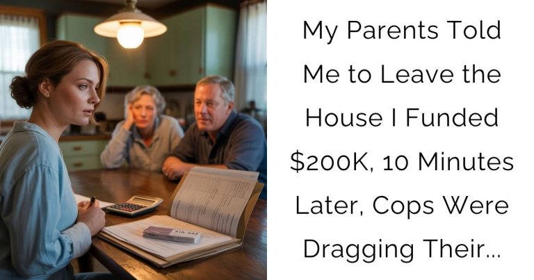 My Parents Told Me to Leave the House I Funded $200K, 10 Minutes Later, Cops Were Dragging Their…