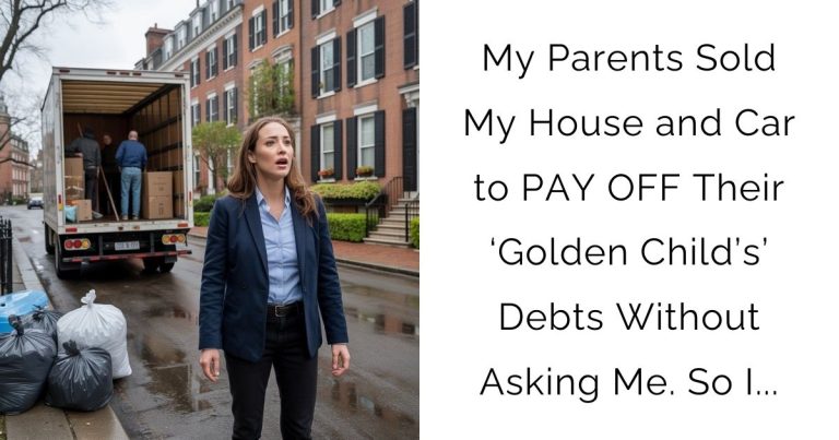 My Parents Sold My House and Car to PAY OFF Their ‘Golden Child’s’ Debts Without Asking Me. So I…