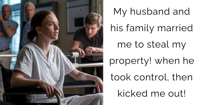 My husband and his family married me to steal my property! when he took control, then kicked me out!