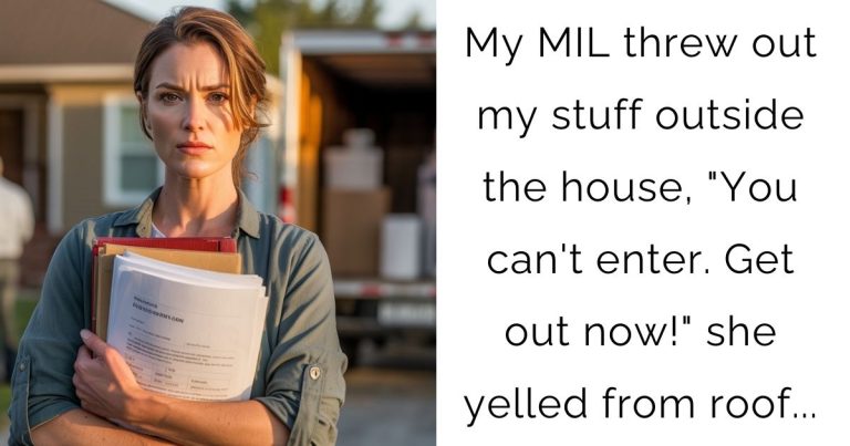 My MIL threw out my stuff outside the house, “You can’t enter. Get out now!” she yelled from roof…