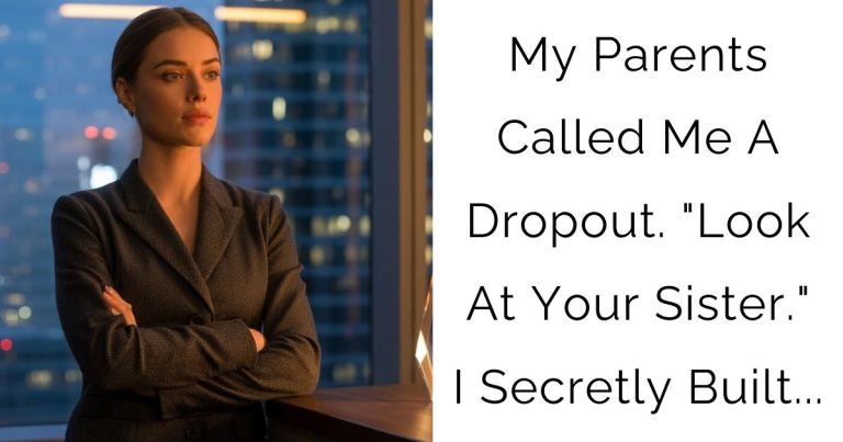 My Parents Called Me A Dropout. “Look At Your Sister.” I Secretly Built…