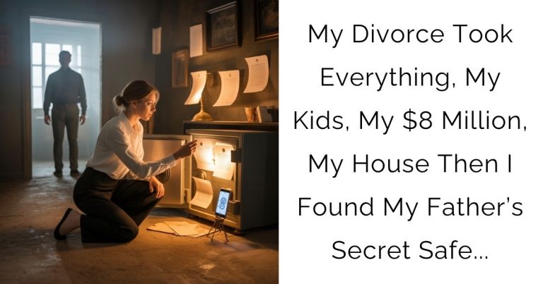 My Divorce Took Everything, My Kids, My $8 Million, My House Then I Found My Father’s Secret Safe…