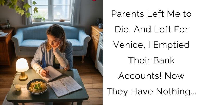 Parents Left Me to Die, And Left For Venice, I Emptied Their Bank Accounts! Now They Have Nothing…