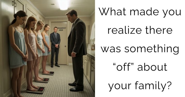 What made you realize there was something “off” about your family?