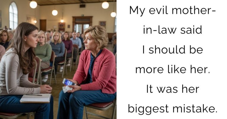 My evil mother-in-law said I should be more like her. It was her biggest mistake.