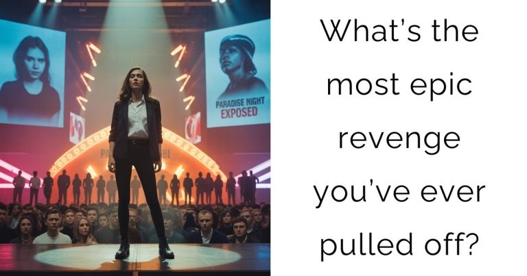 What’s the most epic revenge you’ve ever pulled off?