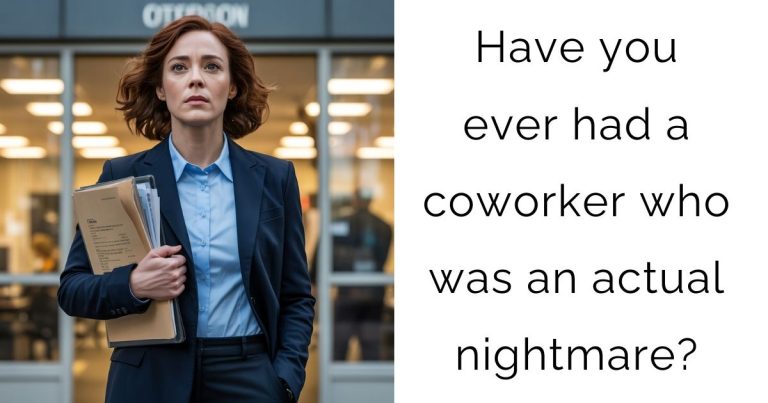 Have you ever had a coworker who was an actual nightmare?