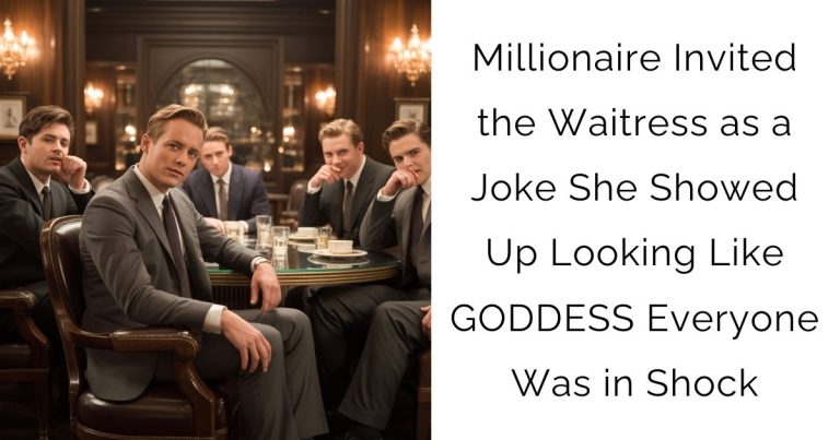 Millionaire Invited the Waitress as a Joke She Showed Up Looking Like GODDESS Everyone Was in Shock