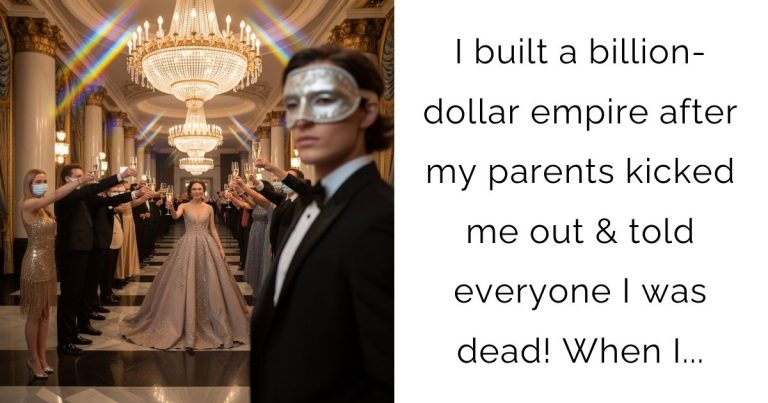 I built a billion-dollar empire after my parents kicked me out & told everyone I was dead! When I…