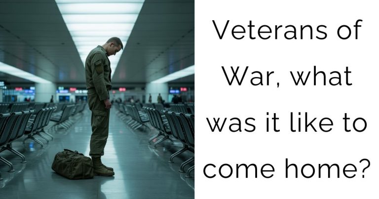 Veterans of War, what was it like to come home?