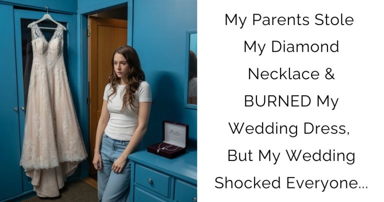 My Parents Stole My Diamond Necklace & BURNED My Wedding Dress, But My Wedding Shocked Everyone…