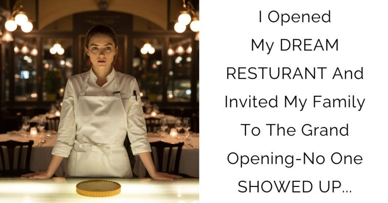 I Opened My DREAM RESTURANT And Invited My Family To The Grand Opening-No One SHOWED UP…