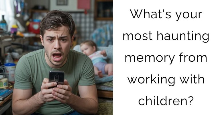 What’s your most haunting memory from working with children?