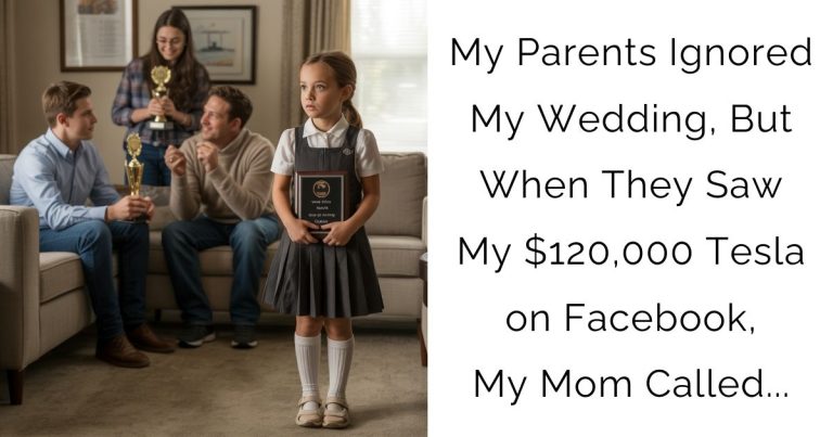 My Parents Ignored My Wedding, But When They Saw My $120,000 Tesla on Facebook, My Mom Called…