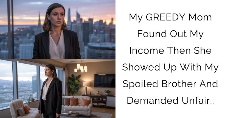 My GREEDY Mom Found Out My Income Then She Showed Up With My Spoiled Brother And Demanded Unfair..