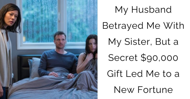 My Husband Betrayed Me With My Sister, But a Secret $90,000 Gift Led Me to a New Fortune
