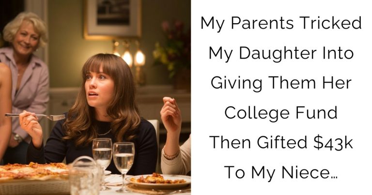My Parents Tricked My Daughter Into Giving Them Her College Fund Then Gifted $43k To My Niece…