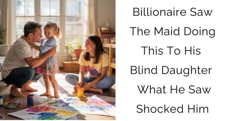 Billionaire Saw The Maid Doing This To His Blind Daughter — What He Saw Shocked Him