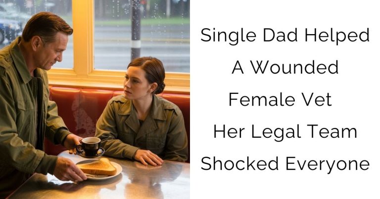 Single Dad Helped A Wounded Female Vet — Her Legal Team Shocked Everyone