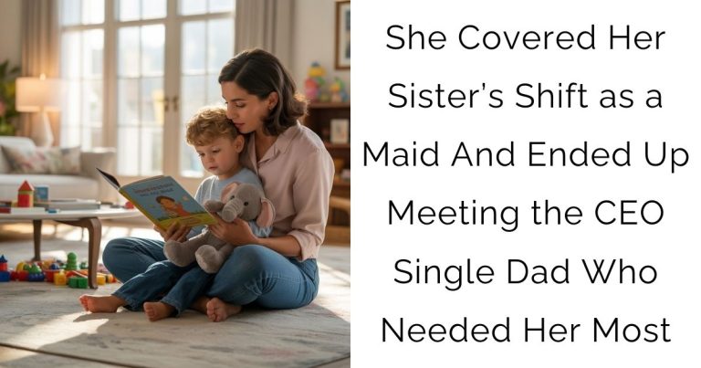 She Covered Her Sister’s Shift as a Maid—And Ended Up Meeting the CEO Single Dad Who Needed Her Most