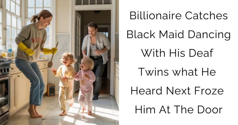 His Deaf Sons Never Spoke Or Laughed In 3 Years – Until The Maid Turned On Music, And What They Signed To Her Broke Him