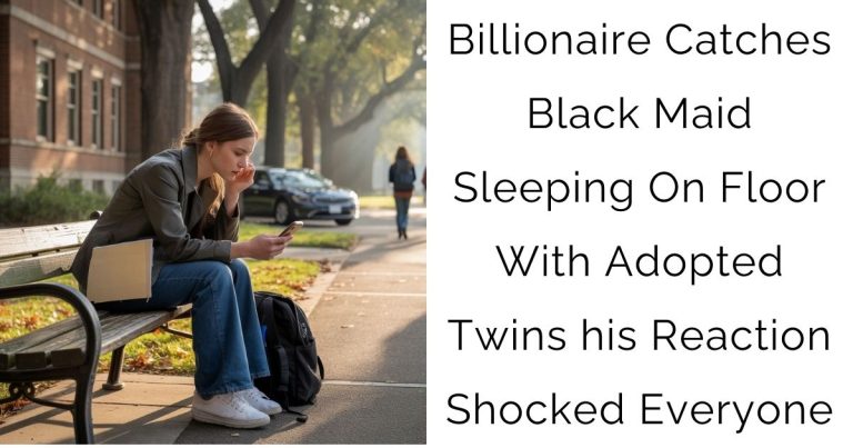 Billionaire Catches Black Maid Sleeping On Floor With Adopted Twins—his Reaction Shocked Everyone