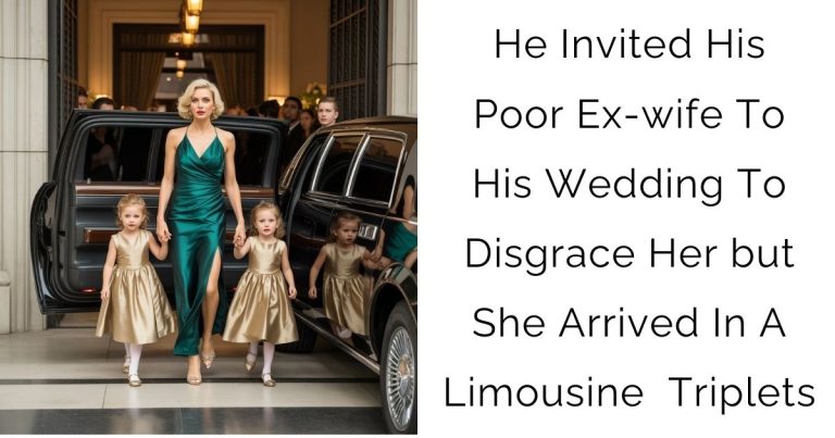 He Invited His Poor Ex-wife To His Wedding To Disgrace Her—but She Arrived In A Limousine + Triplets