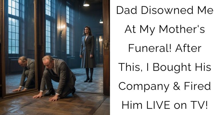 Dad Disowned Me At My Mother’s Funeral! After This, I Bought His Company & Fired Him LIVE on TV!