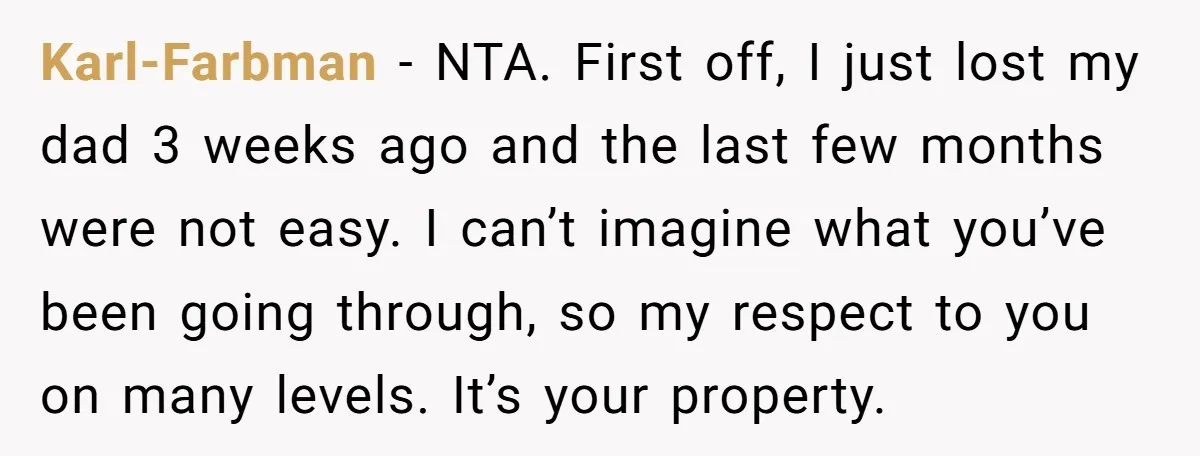 Karl-Farbman − NTA. First off, I just lost my dad 3 weeks ago and the last few months were not easy. I can’t imagine what you’ve been going through, so...