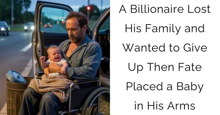 A Billionaire Lost His Family and Wanted to Give Up — Then Fate Placed a Baby in His Arms