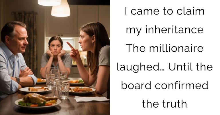 I came to claim my inheritance — The millionaire laughed… Until the board confirmed the truth