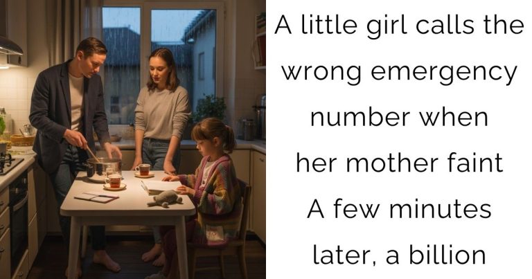A little girl calls the wrong emergency number when her mother faints—A few minutes later, a billion