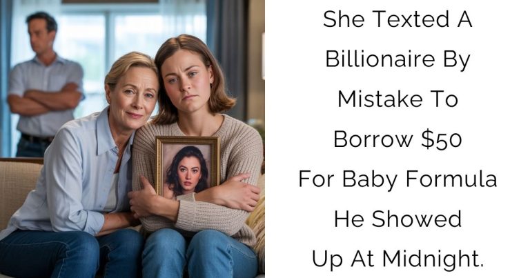 She Texted A Billionaire By Mistake To Borrow $50 For Baby Formula—He Showed Up At Midnight.