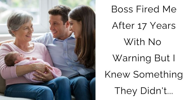 Boss Fired Me After 17 Years With No Warning; But I Knew Something They Didn’t…