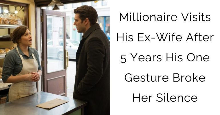 Millionaire Visits His Ex-Wife After 5 Years — His One Gesture Broke Her Silence