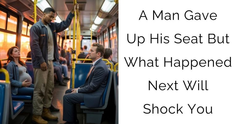 A Man Gave Up His Seat But What Happened Next Will Shock You