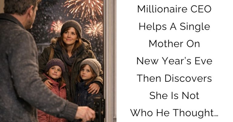 Millionaire CEO Helps A Single Mother On New Year’s Eve—Then Discovers She Is Not Who He Thought…