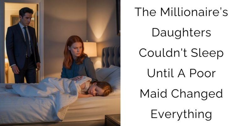 The Millionaire’s Daughters Couldn’t Sleep — Until A Poor Maid Changed Everything