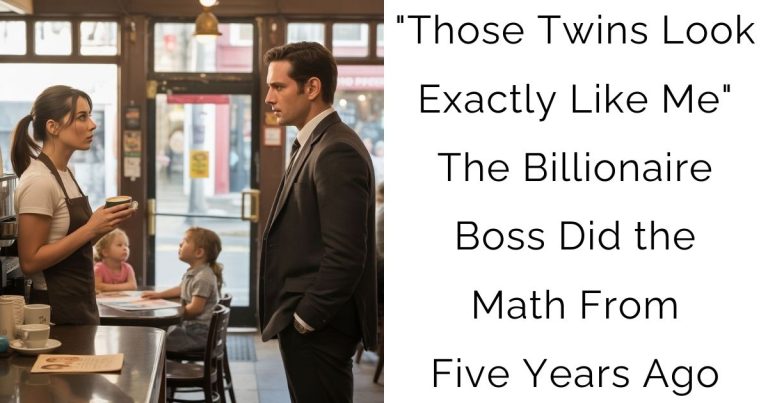 “Those Twins Look Exactly Like Me” — The Billionaire Boss Did the Math From Five Years Ago