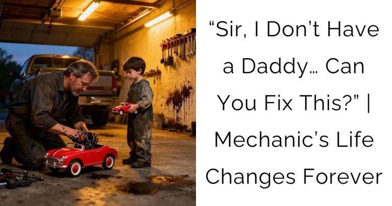 “Sir, I Don’t Have a Daddy… Can You Fix This?” | Mechanic’s Life Changes Forever